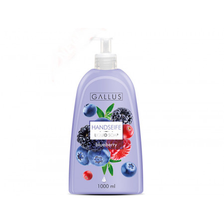 Жидкое мыло 1000 мл Blueberry Gallus 4251415300513