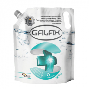 Жидкое мыло антибактериальное 1500 мл Классическое Galax 601381