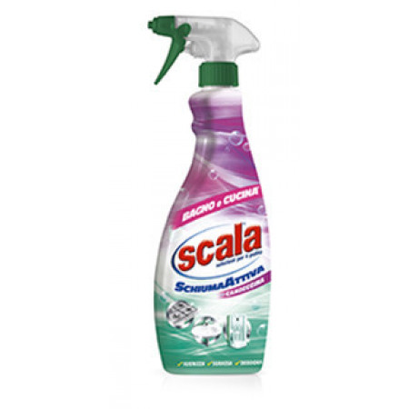Активная пена-очиститель для ванны и кухни 700 мл Scala Schiuma attiva-detergente per Bagno e Cucina 80061305
