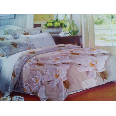 Комплект постельного белья от украинского производителя Polycotton Двуспальный T-90906