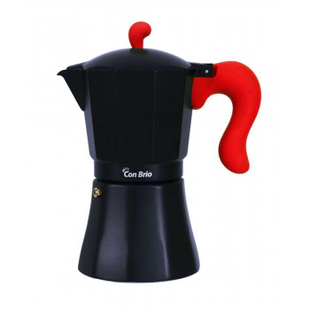Гейзерная кофеварка на 9 чашек Con Brio СВ-6609-RED