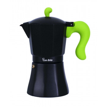Гейзерная кофеварка на 9 чашек Con Brio СВ-6609-green
