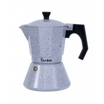 Гейзерная кофеварка с индукцией 150 мл 3 порций Con Brio СВ-6703