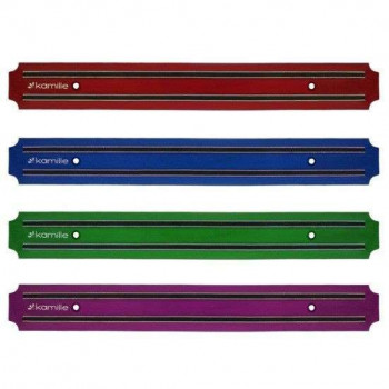 Держатель магнитный для ножей 38см (красный, синий, зелений, фиолетовый) Kamille (a1052)