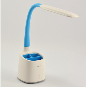 Лампа светодиодная настольная Tiross TS-1809-Blue 60 Led синяя