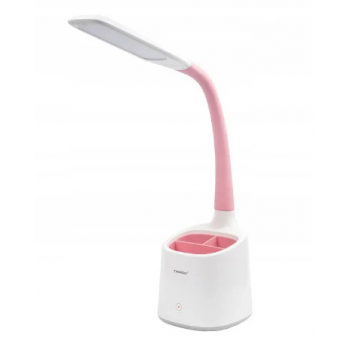 Лампа светодиодная настольная Tiross TS-1809-Pink 60 Led розовая