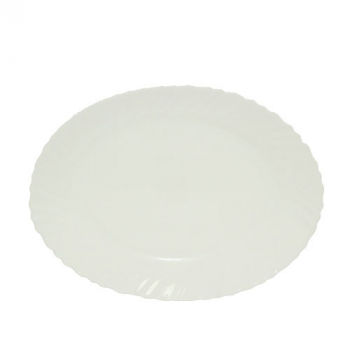 Блюдо Snt 40010-05-10 25,5 см белое