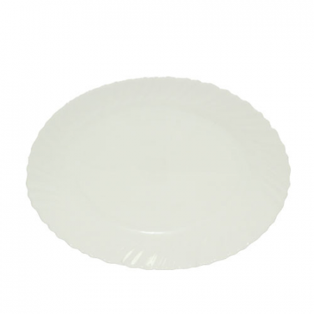 Блюдо Snt 40010-05-10 25,5 см белое