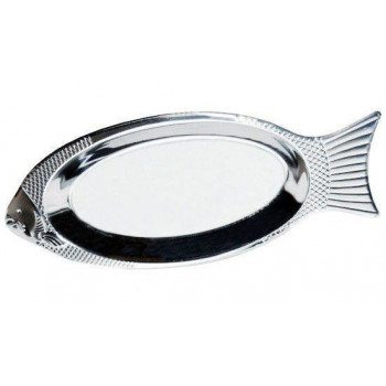 Блюдо для рыбы 35см из нержавеющей стали Kamille (a4338)