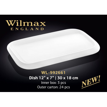 Блюдо Wilmax прямоугольное 3018 см WL-992661