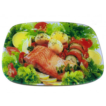 Блюдо 29,5х21 см Овощи Lumines S-445012-C-T-315-12 Блюдо 29,5х21 см Овощи Lumines S-445012-C-T-315-12