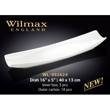 Блюдо Wilmax прямоугольное 3016 см WL-992624
