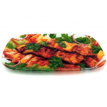 Блюдо 34,5х23,5 см Шашлык Lumines S-445014-C-U-042-14