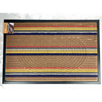 Коврик придверный 60x90 см светло-коричневый Multicolor Dariana D-5182