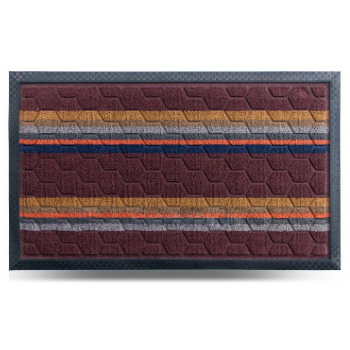 Коврик придверный 45x75 см темно-коричневый Multicolor Dariana D-6080