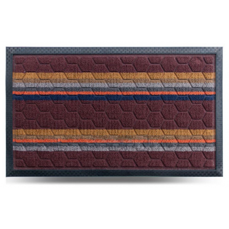 Коврик придверный 45x75 см темно-коричневый Multicolor Dariana D-6080