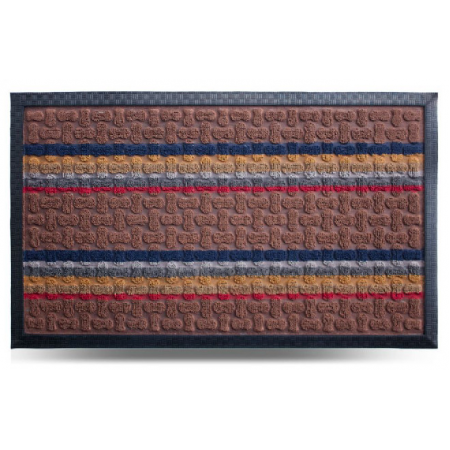 Коврик придверный 45x75 см светло-коричневый Multicolor Dariana D-5181