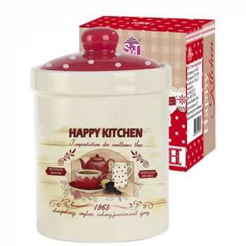 Емкость для сыпучих продуктов 990 мл Happy Kitchen Snt 6923-11