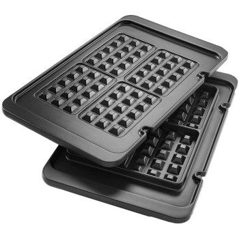 Набор пластин для вафель электрогриль Braun MultiGrill 9 Pro BRSK007 2 шт черный