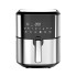 Аэрогриль мультипечь на 2 тэна Rotex Up DownFry ROM-760-XL 2000 Вт 7.5 л серебристая