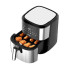 Аэрогриль мультипечь на 2 тэна Rotex Up DownFry ROM-760-XL 2000 Вт 7.5 л серебристая