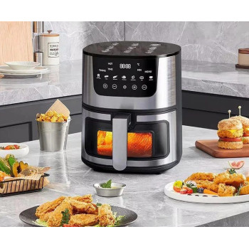 Мультипечь аерогриль Domotec MS-3221 7 л 3500 Вт черная