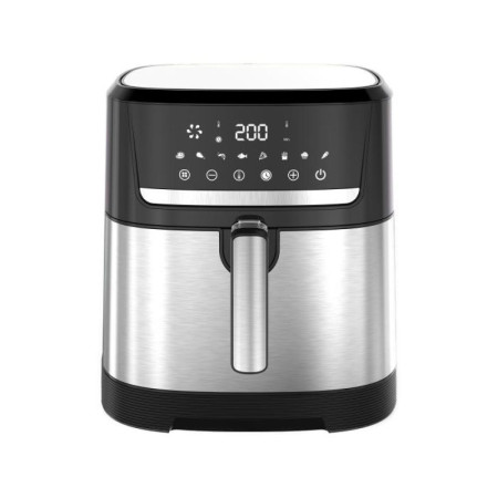 Аэрогриль мультипечь на 2 тэна Rotex Up DownFry ROM-970-XXL 2000 Вт 9.5 л серебристая