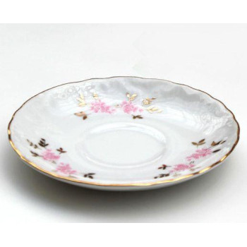 Блюдце под чашку Cmielow Pink Flower 9704-12-5 12.5 см