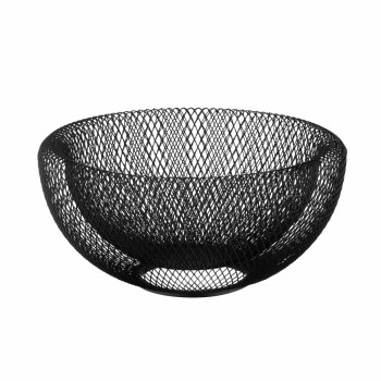 Корзина для фруктов Ardesto Midori AR-0902-B 25х25х12 см черная