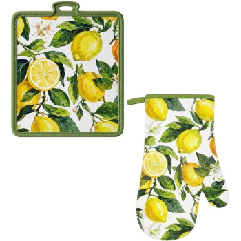 Набор прихваток для кухни Ardesto Sicilian lemons ART14FL 2 предмета