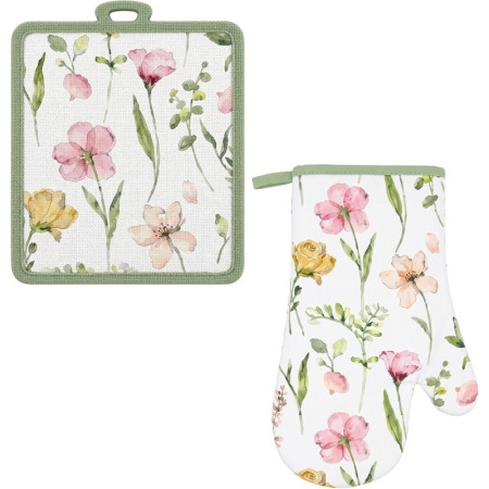 Набор прихваток для кухни Ardesto Spring flowers ART14FL 2 предмета