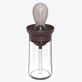 Бутылка для масла с кисточкой Frico FRU-118-Beige 18 см 200 мл бежевая