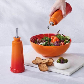 Емкость для масла и уксуса Le Creuset Oil & Vinegar Set Cerise 80842300900003 14х6 см оранжевая