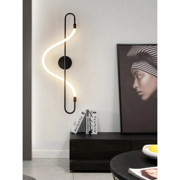 Бра LED 27039 Черный 70х25х8 см.