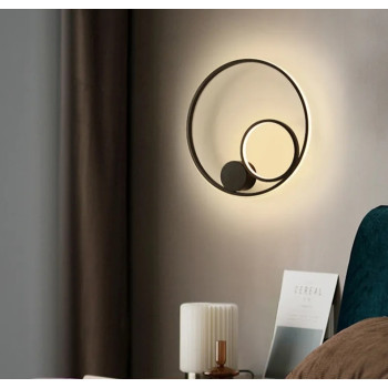 Бра LED 27127 Черный 4х45х45 см.