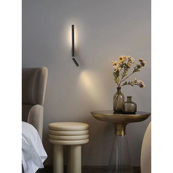 Бра LED 27007 Черный 43х5х9 см.
