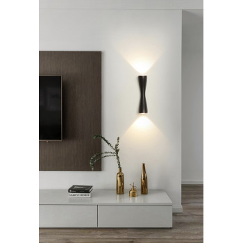 Бра LED 28081 Черный 6х6х24 см.