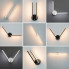 Бра LED 26446 Черный 9х10х60 см.