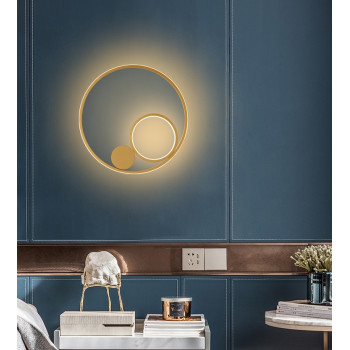 Бра LED 27129 Золото 4х45х45 см.