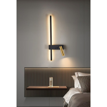 Бра LED 27569 Черный 50х16х10 см.