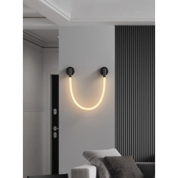 Бра LED 27387 Черный 7х10х80 см.