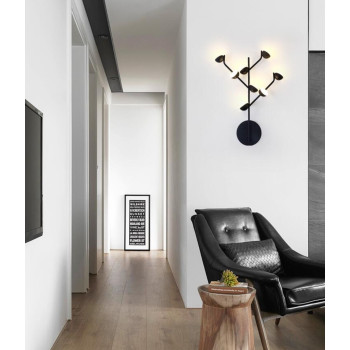 Бра LED 27018 Черный 50х9х40 см.