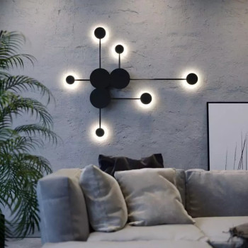 Бра LED 26232 Черный 73х91х7 см.