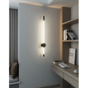 Бра LED 27026 Черный 9х6х60 см.