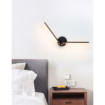 Бра LED 26446 Черный 9х10х60 см.