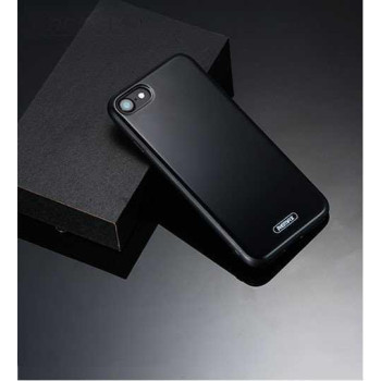 Матовый силиконовый чехол Jet для iPhone 7 черный Remax 701202