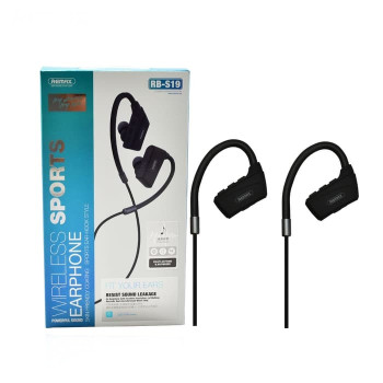 Вакуумные наушники Bluetooth Wireless Sports Remax RB-S19-Black