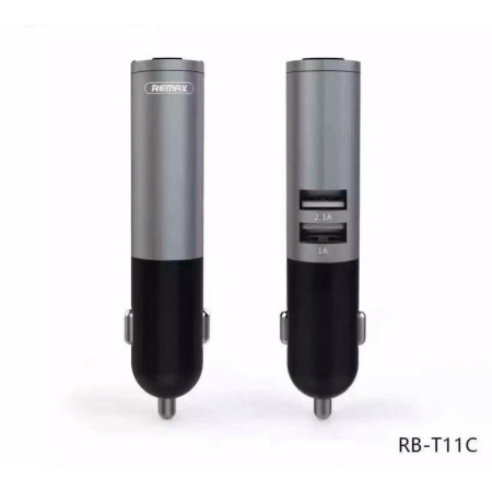Гарнитура-зарядка Remax bluetooth RB-T11С black