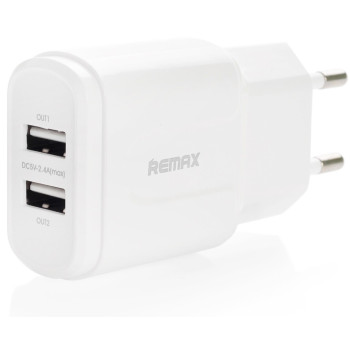 Cетевое зарядное устройство Remax RP-U22m-White