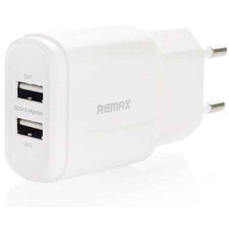 Cетевое зарядное устройство Remax RP-U22m-White
